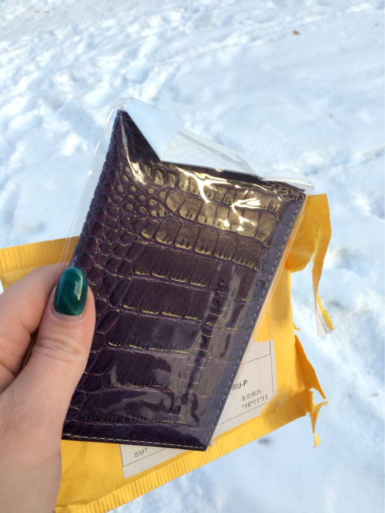 Travel Passport Holder Business Card Holder Women PU Leather Passport Cover ID Credit Card Holder Men Passport Wallet