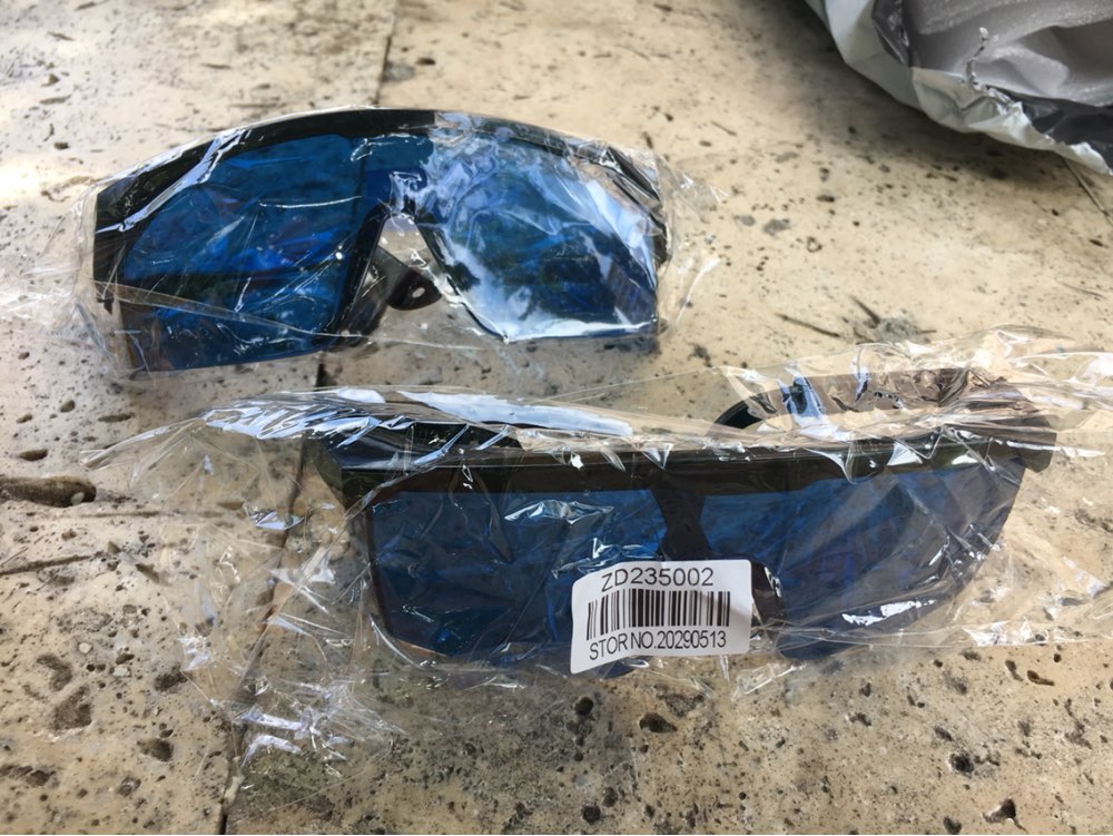 Protection Goggles Laser Safety Glasses Green Blue Red Eye Spectacles Protective Eyewear Green ColorHigh Quality and Newest