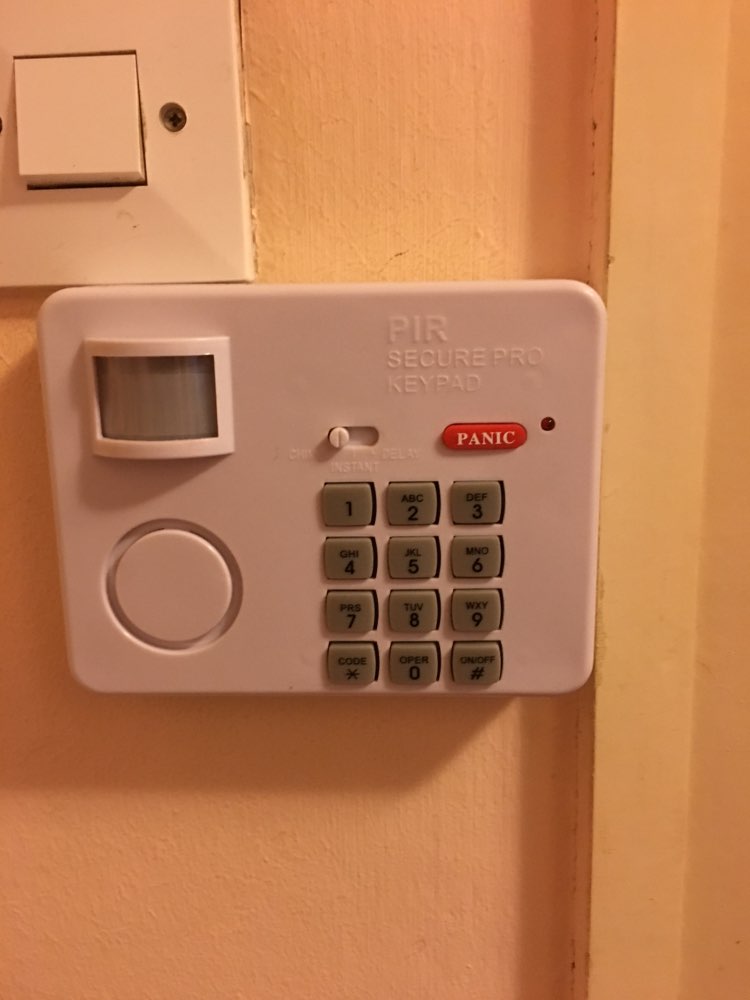 Alarm Pir Security Keypad Wireless Motion Sensor