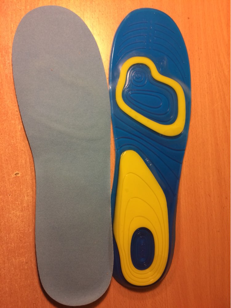 1 Pair Orthotic Arch Support Massaging Silicone Anti-Slip Gel Soft Sport Insole Pad Foot Care For Man Women Size S/L