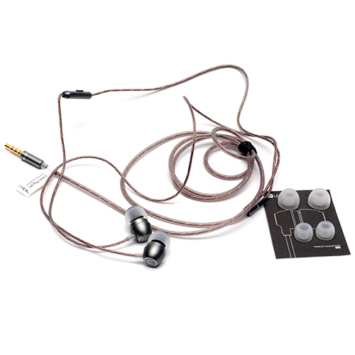 UiiSii HM7 In-ear Headphones Super Bass Stereo Earphone with Microphone Metal 3.5mm for iPhone /Samsung Mobile Phone Go pro MP3