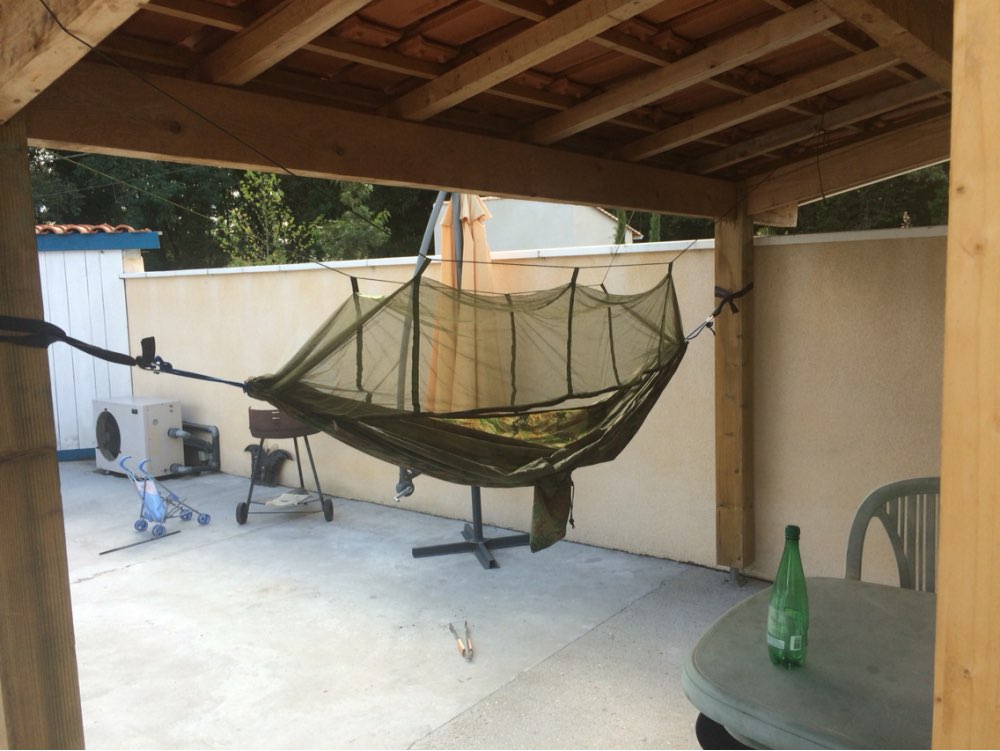 Hot Selling Portable Hammock Single-person Folded Into The Pouch Mosquito Net Hammock Hanging Bed For Travel Kits Camping Hiking