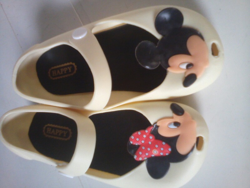 Mini Melissa Jelly Sandals for Baby Girls&Boys 2016 Summer Cute Minnie&Mickey Cartoon Beach Shoes Infantil Christmas Sandalia