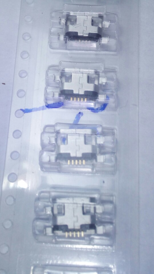 10pcs/lot Micro USB 5pin B Type Female Socket Connector Plain Mouth G29 For Mobile Phone Charging