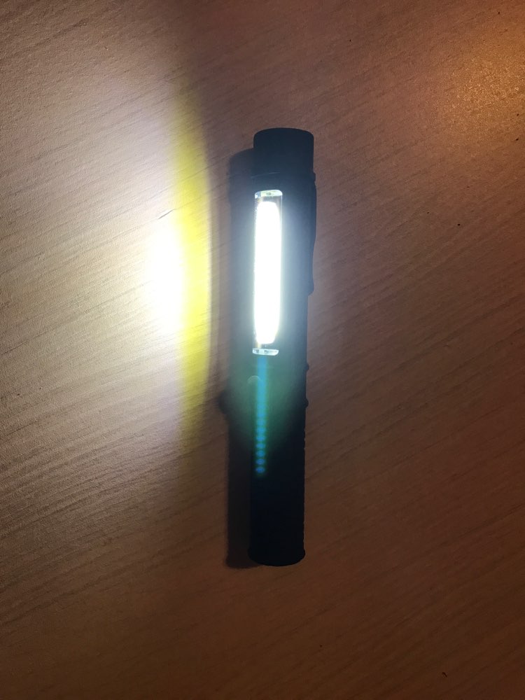 COB LED Mini Pen Multifunction led Torch light cob Handle work flashlight cob square Work Hand Torch Flashlight With Magnet