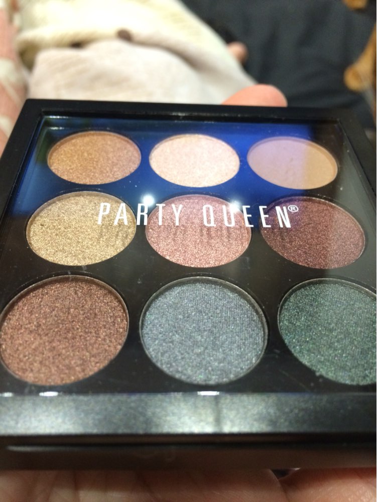 2016 New Women 9 Colors Bright Colorful Makeup Eye Shadow Super Makeup Set Flash Eyeshadow Palette