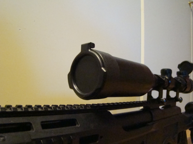New Arrival Black 1PC Rifle Scope Quick Flip Spring Up Open Lens Cover Cap for Caliber Scope Rifle Hunting 14 Different Sizes