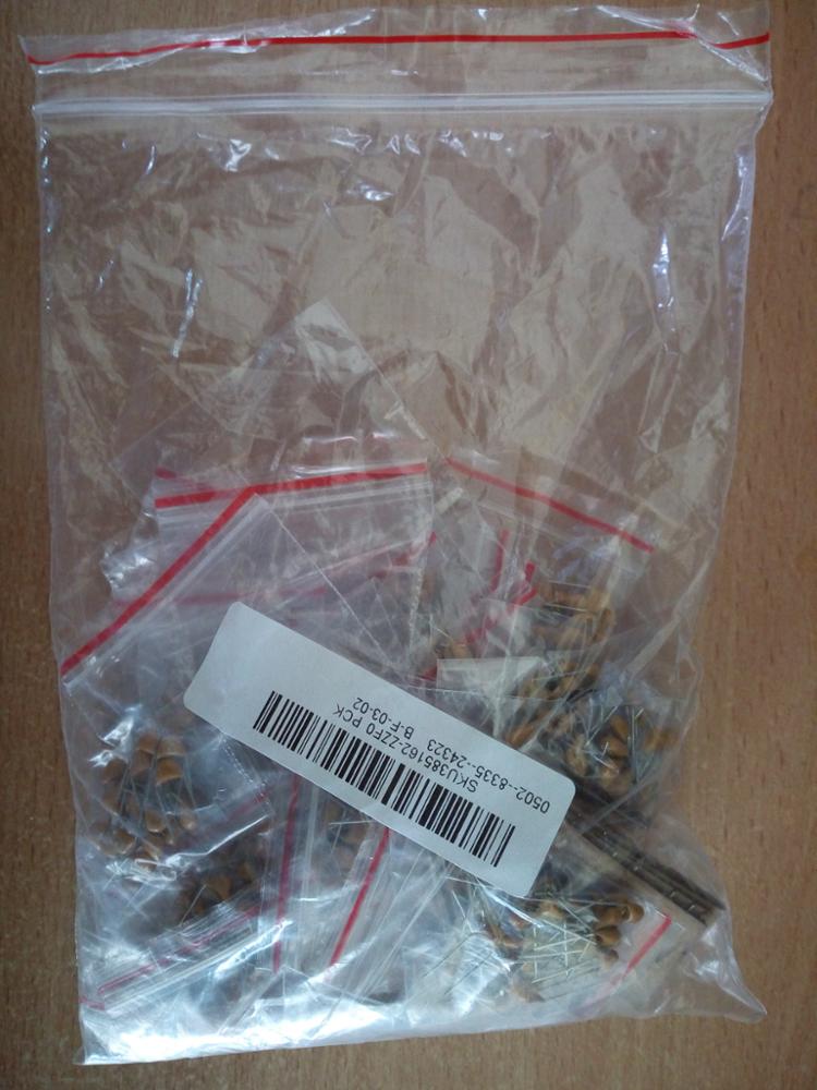 New 35 Values 8pF~2.2uF DIP Multilayer Ceramic Capacitors Assortment Kit 700Pcs Multilayer ceramic capacitor