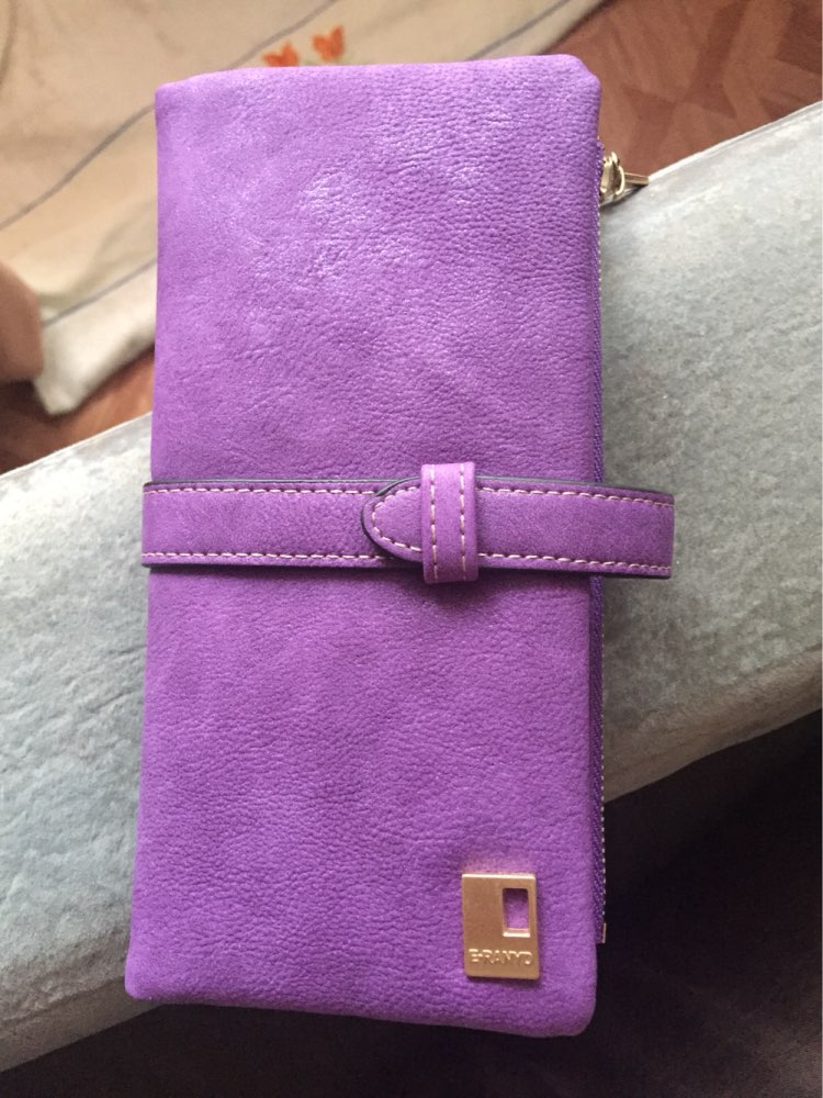 Women Wallet  Luxury Matte PU Female Leather Card Wallet Long Zipper Soft  Fashion Ladies Long Day Clutch Coin Purse Card Holder