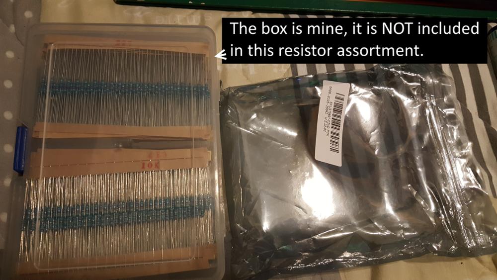 2600pcs 130 Values 1/4W 0.25W 1% Metal Film Resistors Assorted Pack Kit Set Lot Resistors Assortment Kits Fixed capacitors