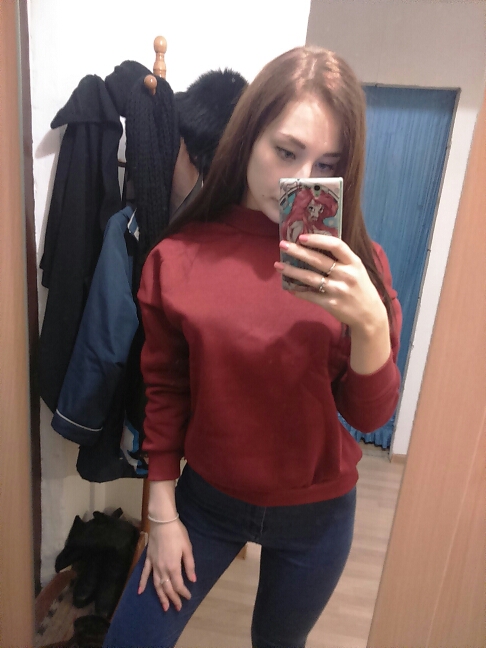 2016 Autumn Winter Women Hoodies Casual sweatshirt pullover candy coat jacket outwear Tops