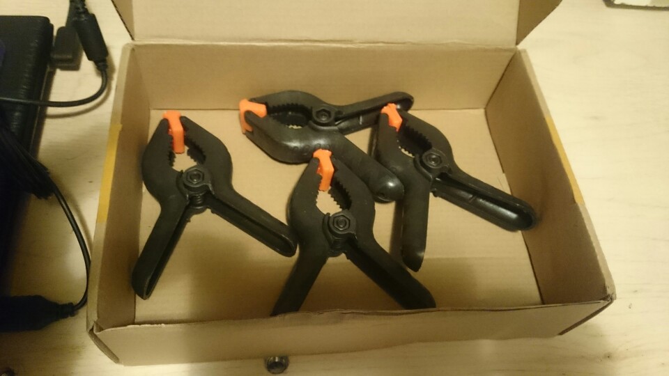 4PCS 4 Inch Plastic Nylon Spring Clamps Clip Tips Set for Paper Photo Backdrop Background Woodworking