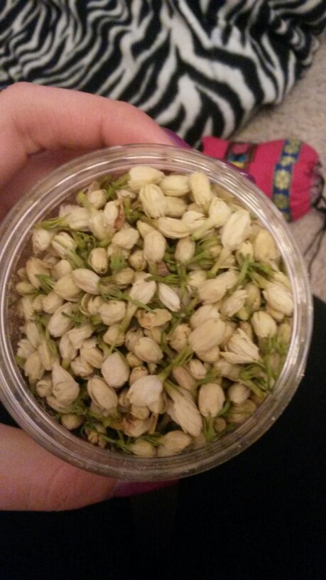 Gross Weight:75g jasmine flower tea 2016 Early Spring 100% Natural Organic Blooming Herbal Tea to Lose Weight Health Care gift