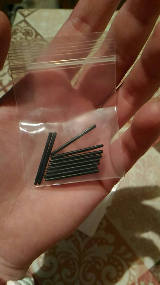 10PCS Digital Tablets Pen Tips Graphic Drawing Pad Black Replacement Refill Pen Nibs Only For Wacom BAMBOO CTE MTE CTL CTH