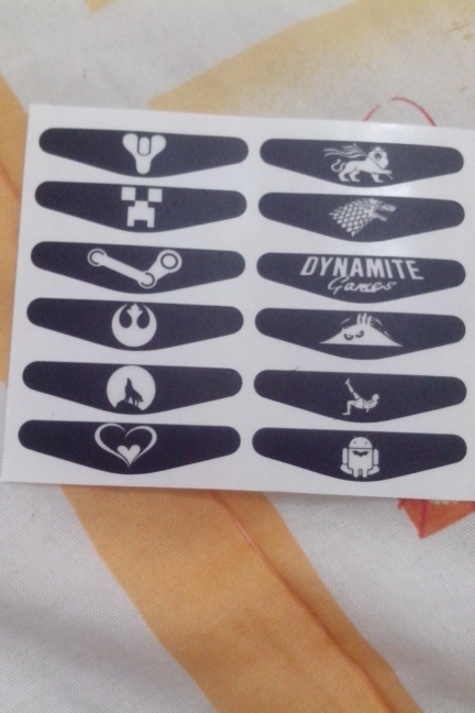 50pcs/lot PS4 controller LED sticker PS4 decal led cover controller LED sticker PS4 light bar LED sticker