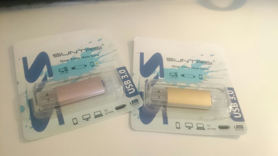 Suntrsi USB Flash Drive 64GB OTG USB 3.0 Pendrive High Speed Metal USB Stick Pen Drive Customized Logo USB Flash Pendrive 64GB