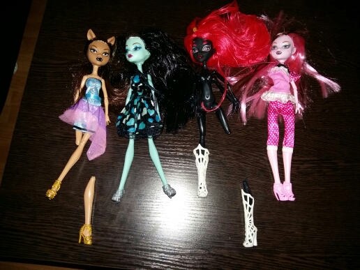 4pcs/lot New style  monster inc high doll monster hight christmas gift Wholesale fashion dolls