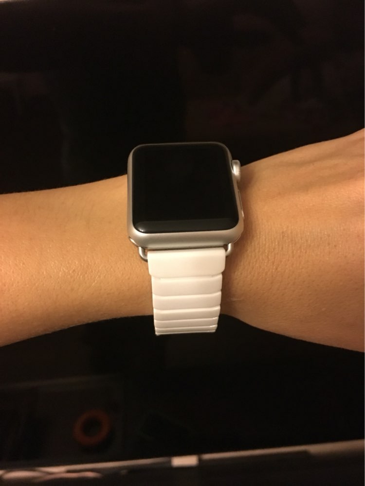 Ceramic Watchband for Apple Watch 38mm 42mm Smart Watch Band Link Strap Bracelet Ceramic Links Watchband for iWatch AWFCB