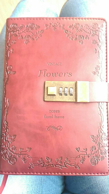 CAGIE Vintage Notebook Diary With Lock Book Creative Pu Leather Planner Organizer Personal Sketchbook Journal Notebook