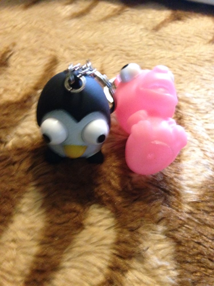  Cute Small Squeeze Antistress Toy Pop Out Eyes Doll Novelty Stress Relief Venting Keychain Joking Decompression Funny Toys