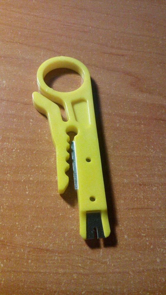 Hot Selling ! Big Sale! High Quality Portable Mini Strippers Network Cable Plier Yellow Utp Cable Cutter Stripper 5x Rj45