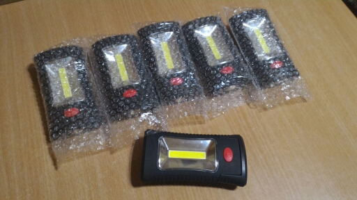 Hot Sale 2-Mode COB LED Flashlight Magnetic Working Folding Hook Light Lamp Torch Linternas Lanterna Lamp USE 3x AAA Battery