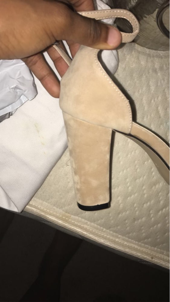 LOSLANDIFEN Newest Women Open Toe Sexy Ankle Straps Sandals High Heels Summer Ladies Bridal Suede Thick Heel Pumps 368-1VE