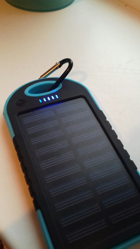 Dual USB 5000mAh Waterproof Solar Power Bank Portable Charger Outdoor Travel Enternal Battery Powerbank for iPhone Android phone