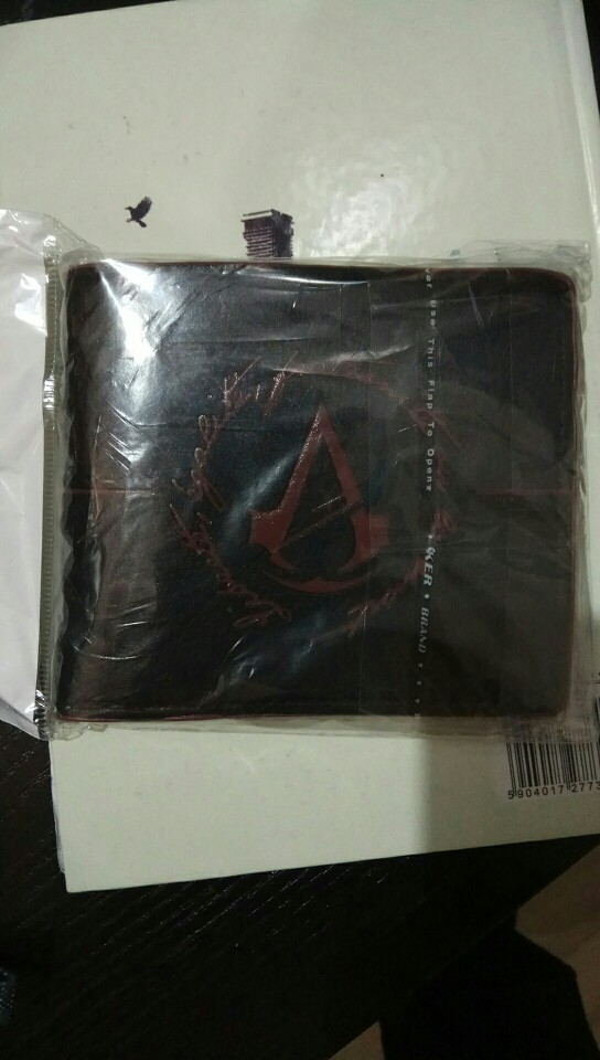 Men Wallets Assassins Creed Wallet Short Purse Assassins Creed Wallets Short Men Coin Pocket Leather Women Purse Leather Wallet 