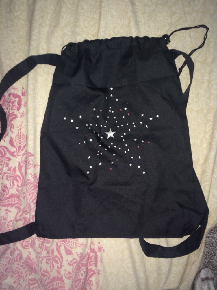 EXCELSIOR 2016 Summer Women's Stars Waterproof Drawstring Backpack Portable School Bags For Girls String Bag Travel Pouch G0737