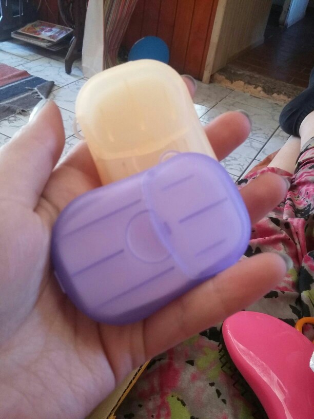 Convenient Washing Hand Bath Travel Scented Slice Sheets Foaming Box Paper Soap wholesale