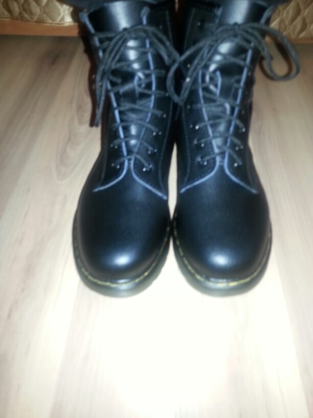 Women Boots Doc Martins 2016 British Dr Martins Vintage Classic Genuine Martin Boots Female Thick Heel Motorcycle Women's Shoes