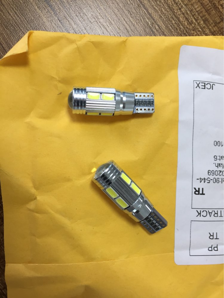 Car Auto LED T10 194 W5W Canbus 10 SMD 5630 5730 LED Light Bulb No error led parking Fog light Auto No Error univera car light