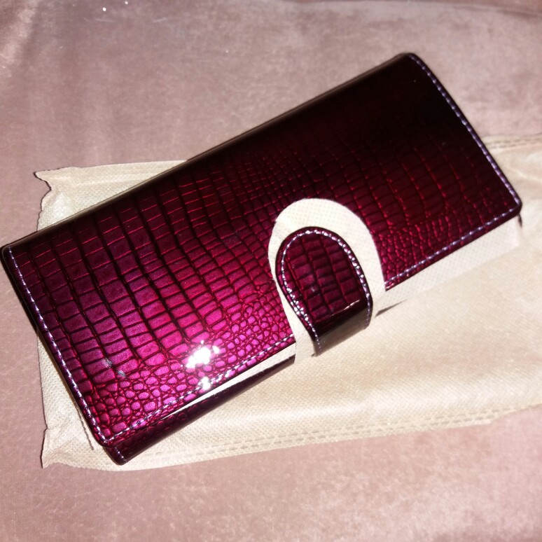 3 Fold Genuine Leather Women Wallet Hasp Crocodile Female Clutch Purse Brand Leather Money Bag Wallet Women Card Holder
