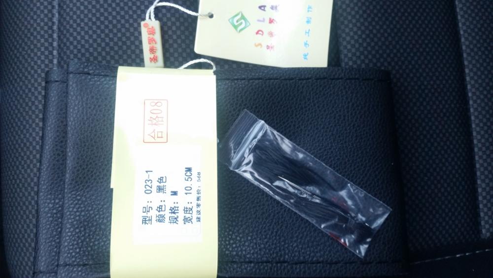 DIY Durable Skidproof Car Steering Wheel Cover /With Needles and Thread high quality ultrafine fiber leather  38cm
