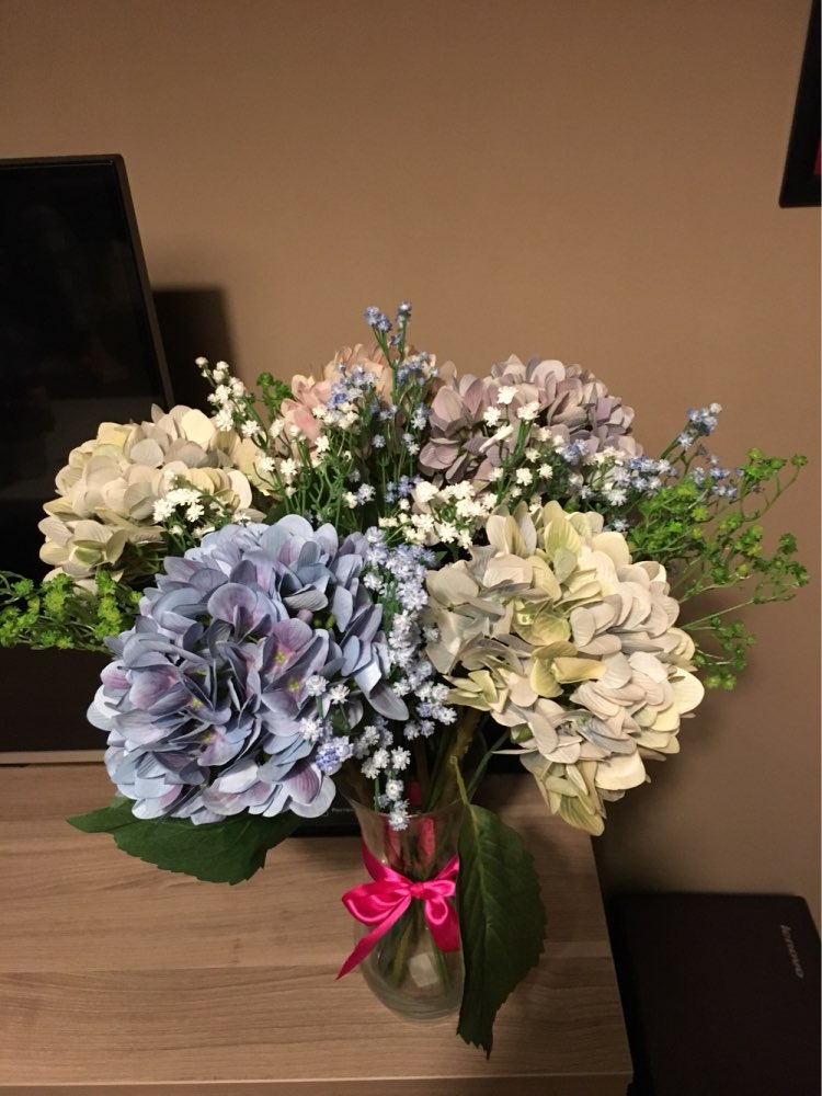 1PC DIY Artificial baby's breath Flower Gypsophila Fake Silicone plant for Wedding Home Hotel Party Decorations 3 Colors