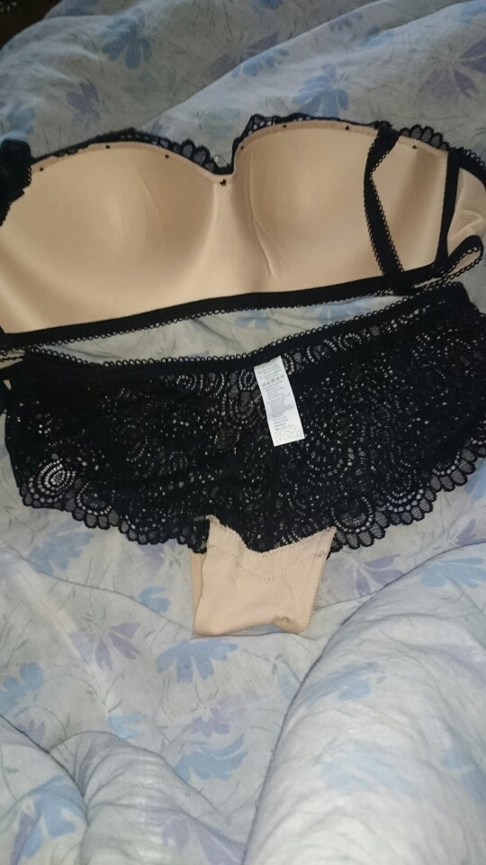 Sexy push up romantic lace wireless cup young girl bra set white tube top design underwear thin women's  bra and panties