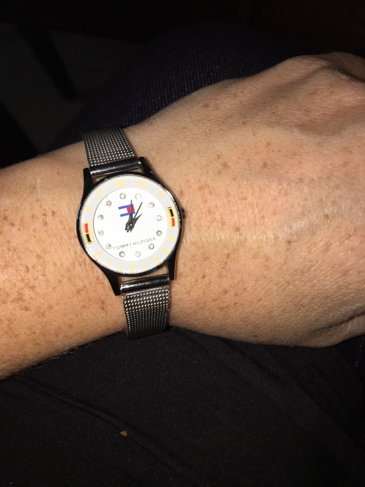 Fahsion Men/Women's Rhinestone Sport Stainless Steel Quartz Analog Wrist Watch
