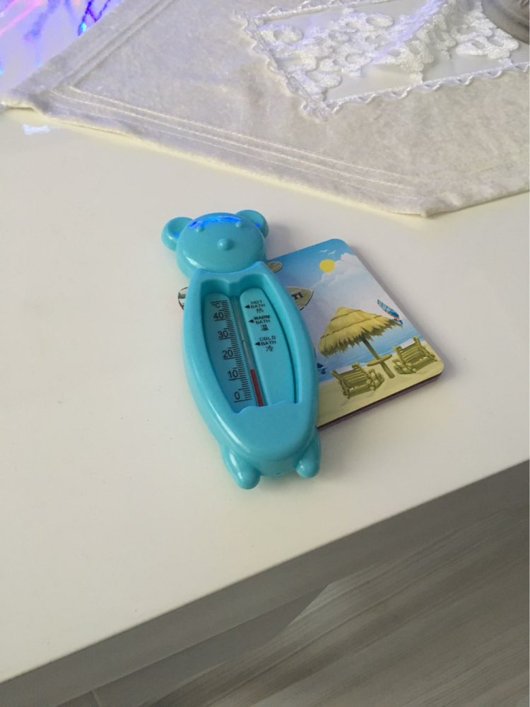New Floating Lovely Bear Baby Water Thermometer Float Baby Bath Toy Thermometer Tub Water Sensor Thermometer FCI#