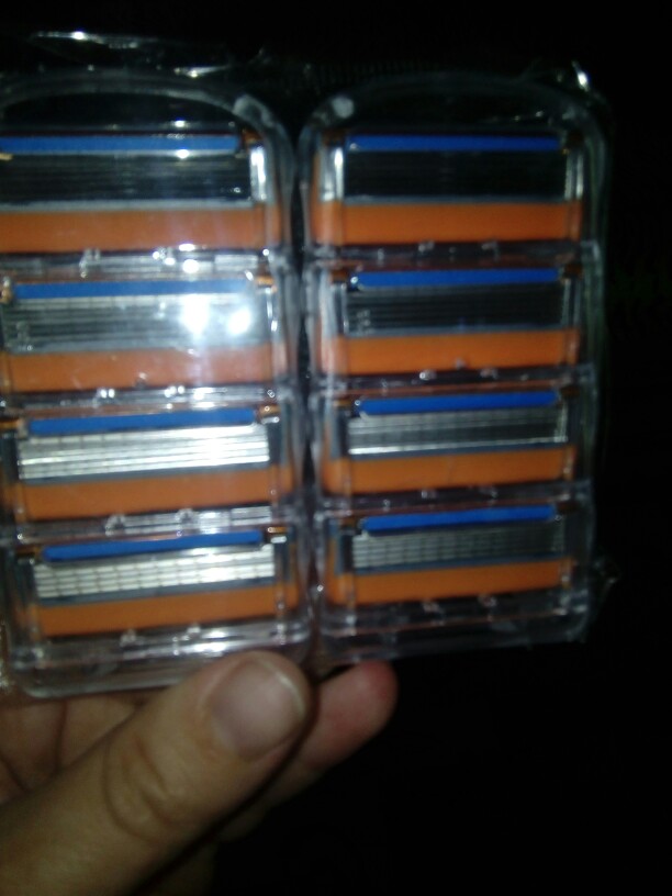 8pcs/lot Blades Shaving Razor Blades for Men Gilett Fusion Power Shaver Blades gilletts Shaving Blades for Standard for RU&Eu US