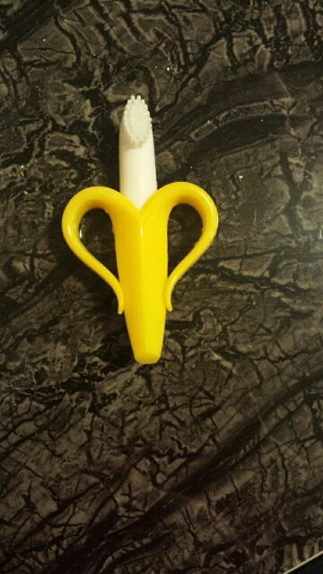 Silicone Baby Teether Stick Chewing Teeth Safety Oral Hygiene Training Tooth Brush Infant Banana Teether Care Toothbrush Toys