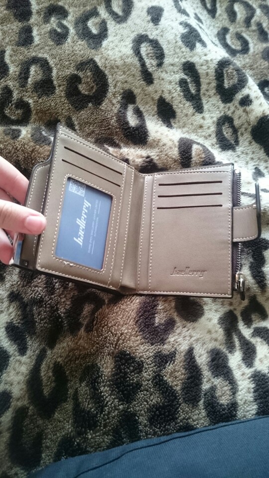 Men Wallets Dollar Price Bifold Wallet Men Card Holder Coin Purse Pockets With Zipper Wallet Genuine Leather  Men Purse