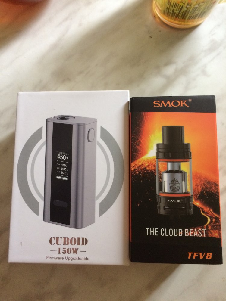 Original Joyetech Cuboid Starter Kit 150W Cuboid Temp Control Mod Firmware Upgradable Cubis Atomizer 3.5ml Tank Capacity