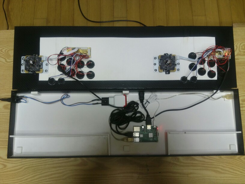 DIY Handle Arcade Set Kits 24mm/30mm Push Buttons 5 Pin Joystick Replacement Parts USB Cable Encoder Board To PC Joystick&Button