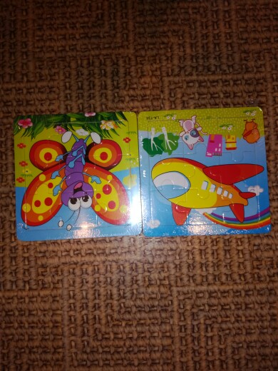 Wooden Animal 9 pieces  toys for children Jigsaw 2-4 years old baby toys colorful Cartoon animal puzzle  kids toys oyuncak