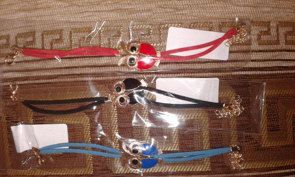 Best seller Diomedes Free Shipping High quality Korean Fashion Womens Girls Vintage Owl Decoration Faux Leather Bracelets Jun17