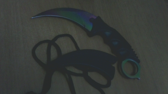 Jeslon Cool Hunting Karambit Knife CS GO Never Fade Counter Strike Fighting Survival Tactical Knife Claw Camping Knives Tools