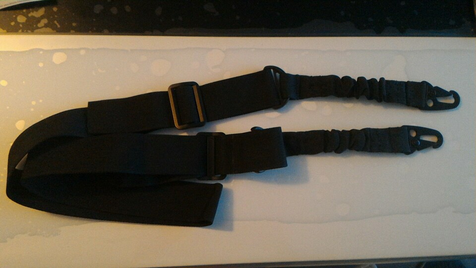 New Adjustable Military Heavy Nylon Duty Gun Belt Strap Tactical two Points Sling Outdoor Airsoft Mount Bungee Rifle Sling