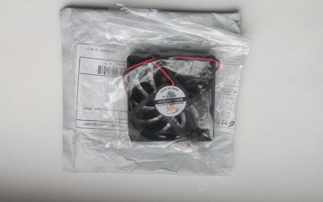 YOC Hot 80mm 2 Pin Connector Cooling Fan for Computer Case CPU Cooler Radiator