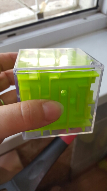 3D Mini Maze Magic Cube Puzzle Speed Cube Labyrinth Rolling Ball Toys Cubos Magicos Puzzle Game Learning Educational Toy